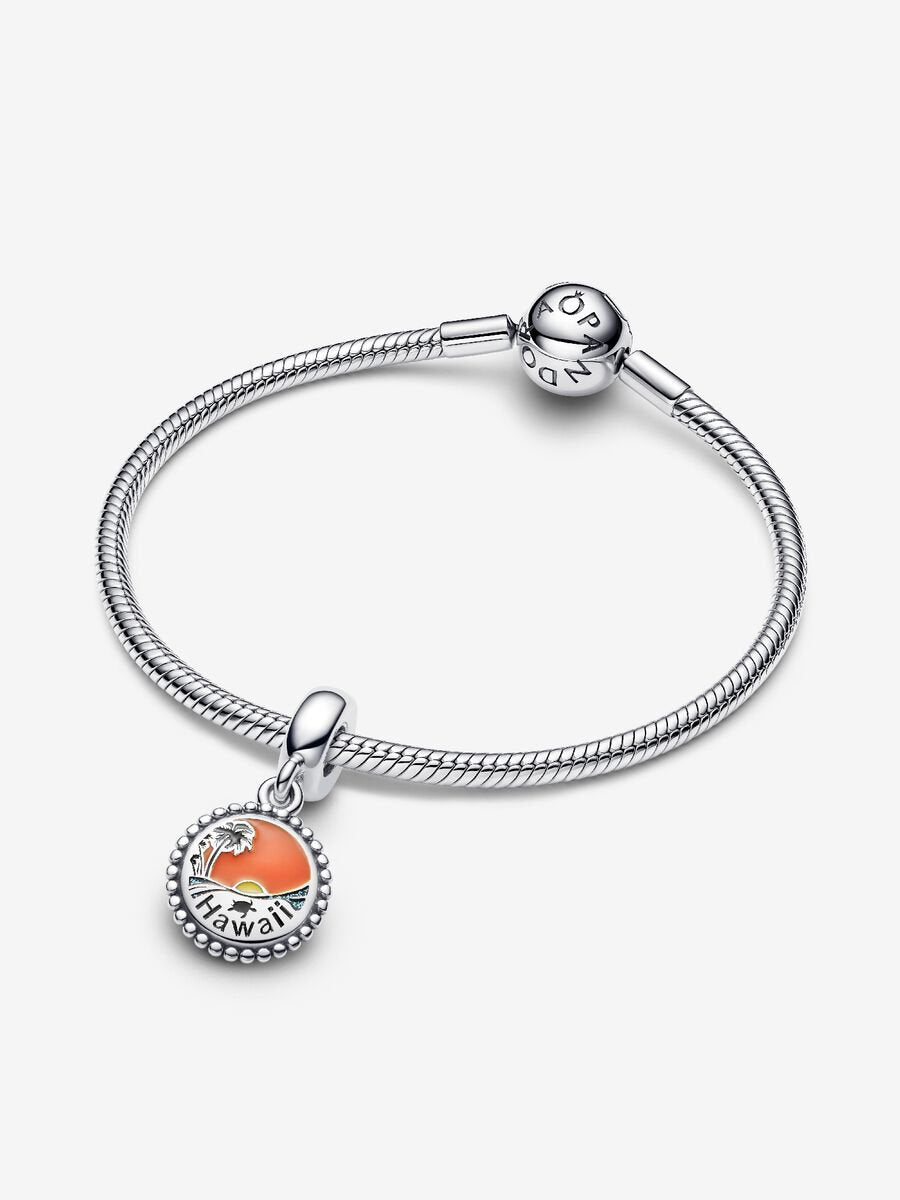 Charm-pendentif Tropical hawaïen