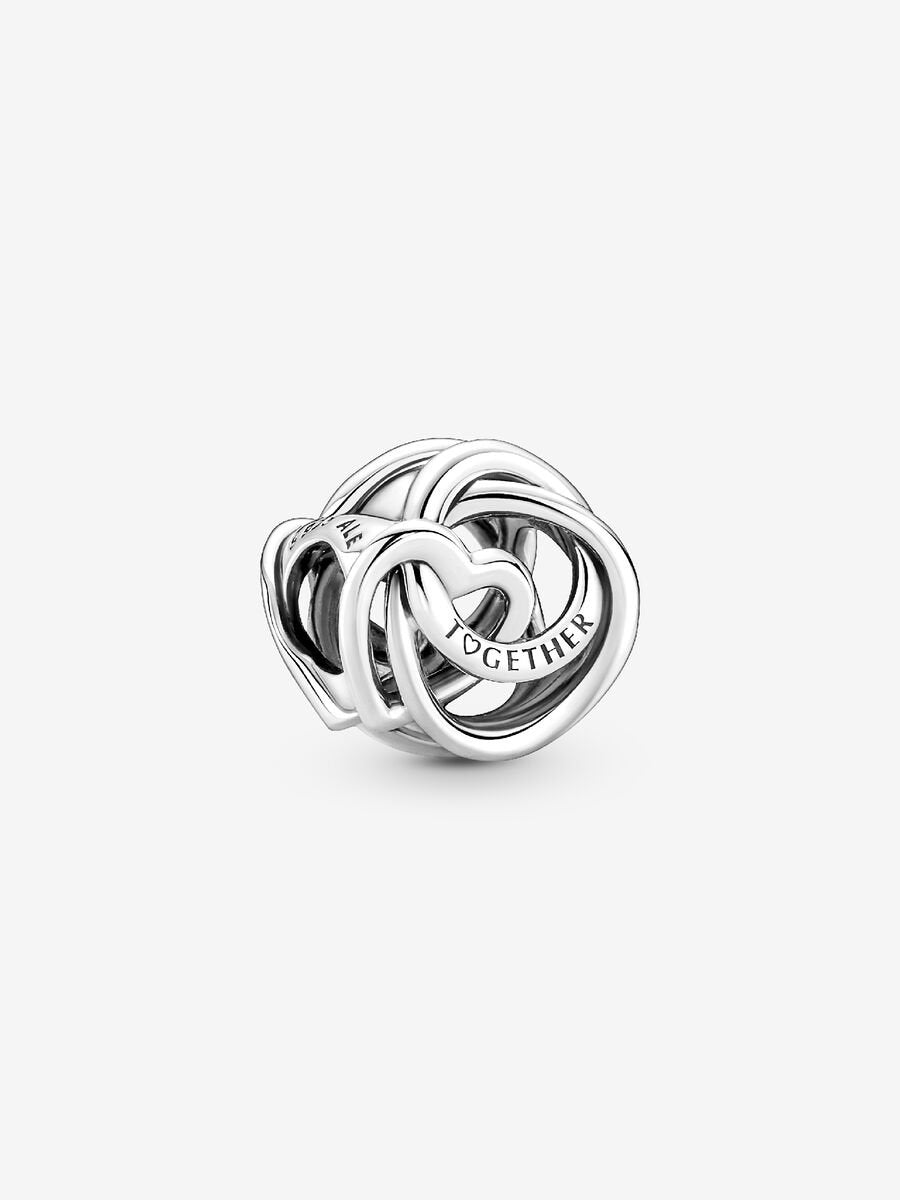 Charm cœur encerclé « Family Always »