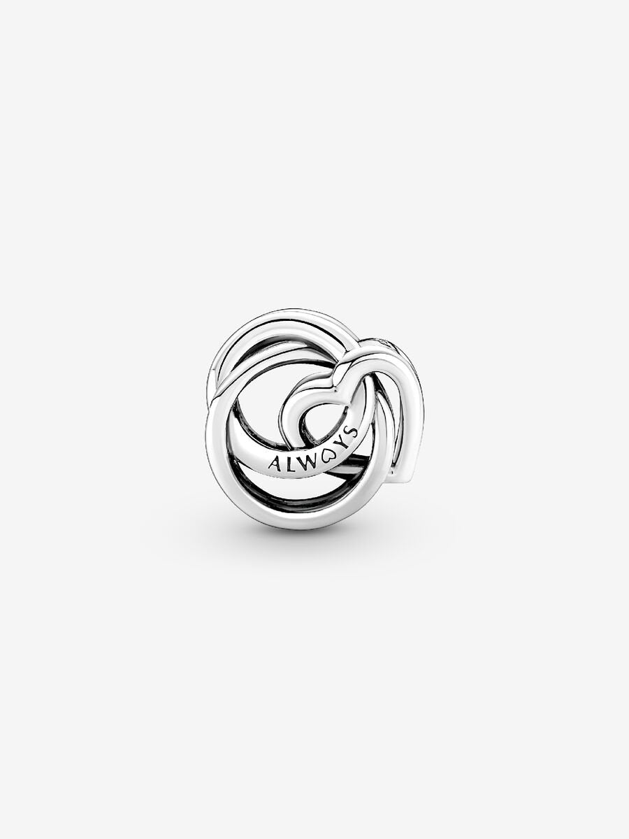 Charm cœur encerclé « Family Always »