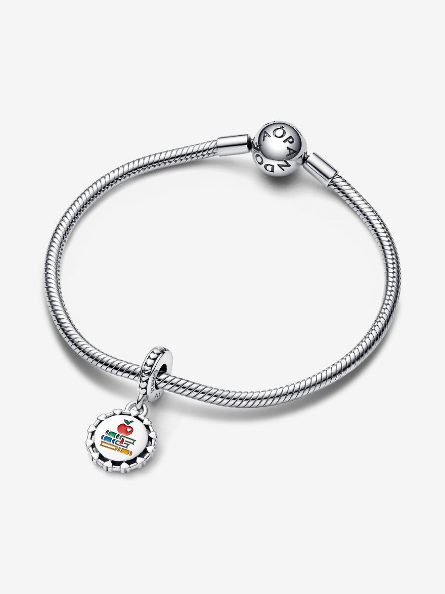 Schoolteacher Engravable Dangle Charm