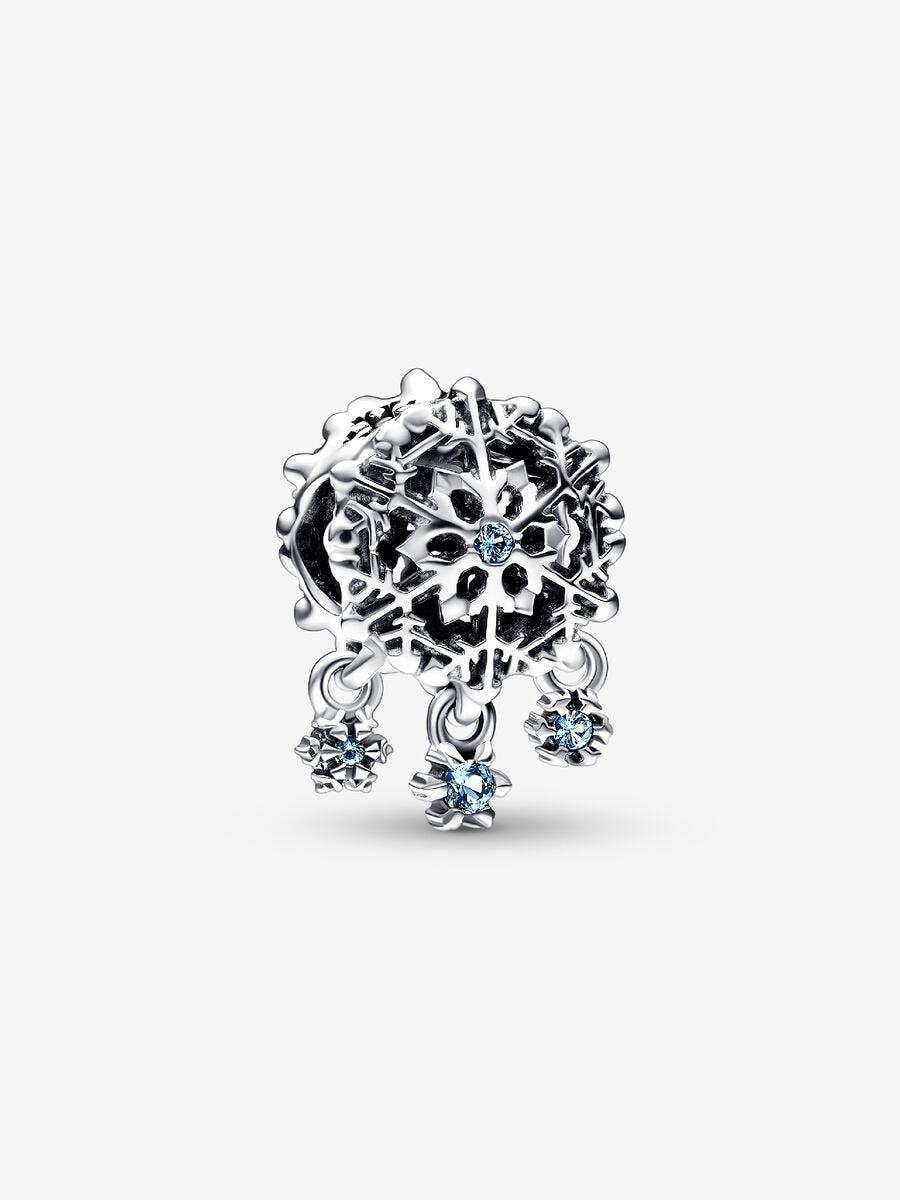 Charm Flocon de neige en forme de goutte glacée