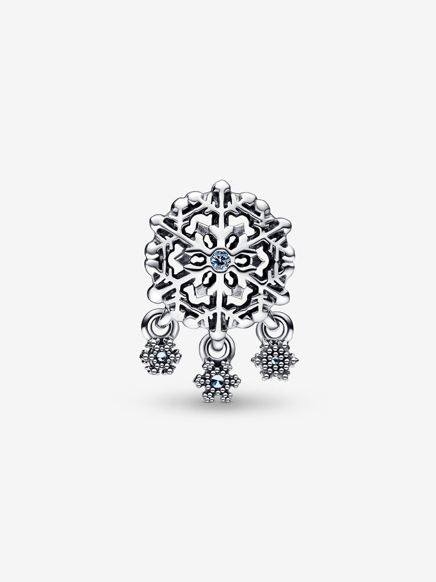 Charm Flocon de neige en forme de goutte glacée