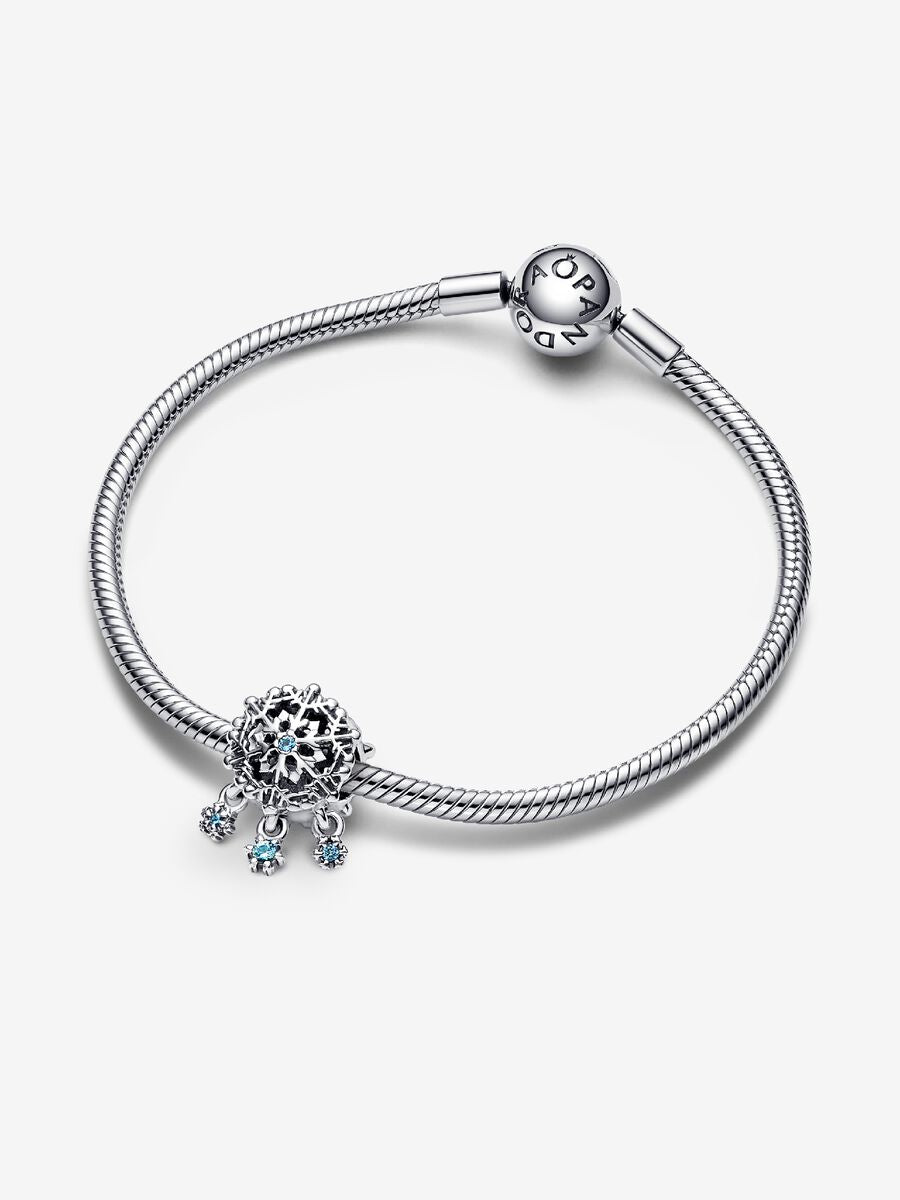 Charm Flocon de neige en forme de goutte glacée