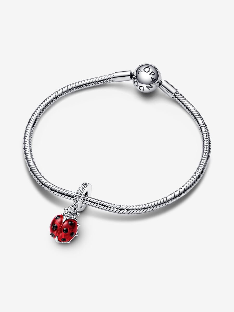 Charm-pendentif Coccinelle rouge