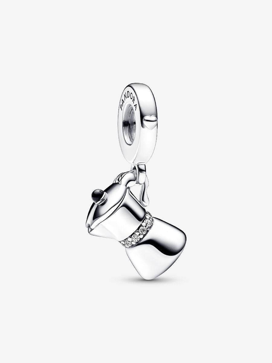 Charm-pendentif Cafetière italienne