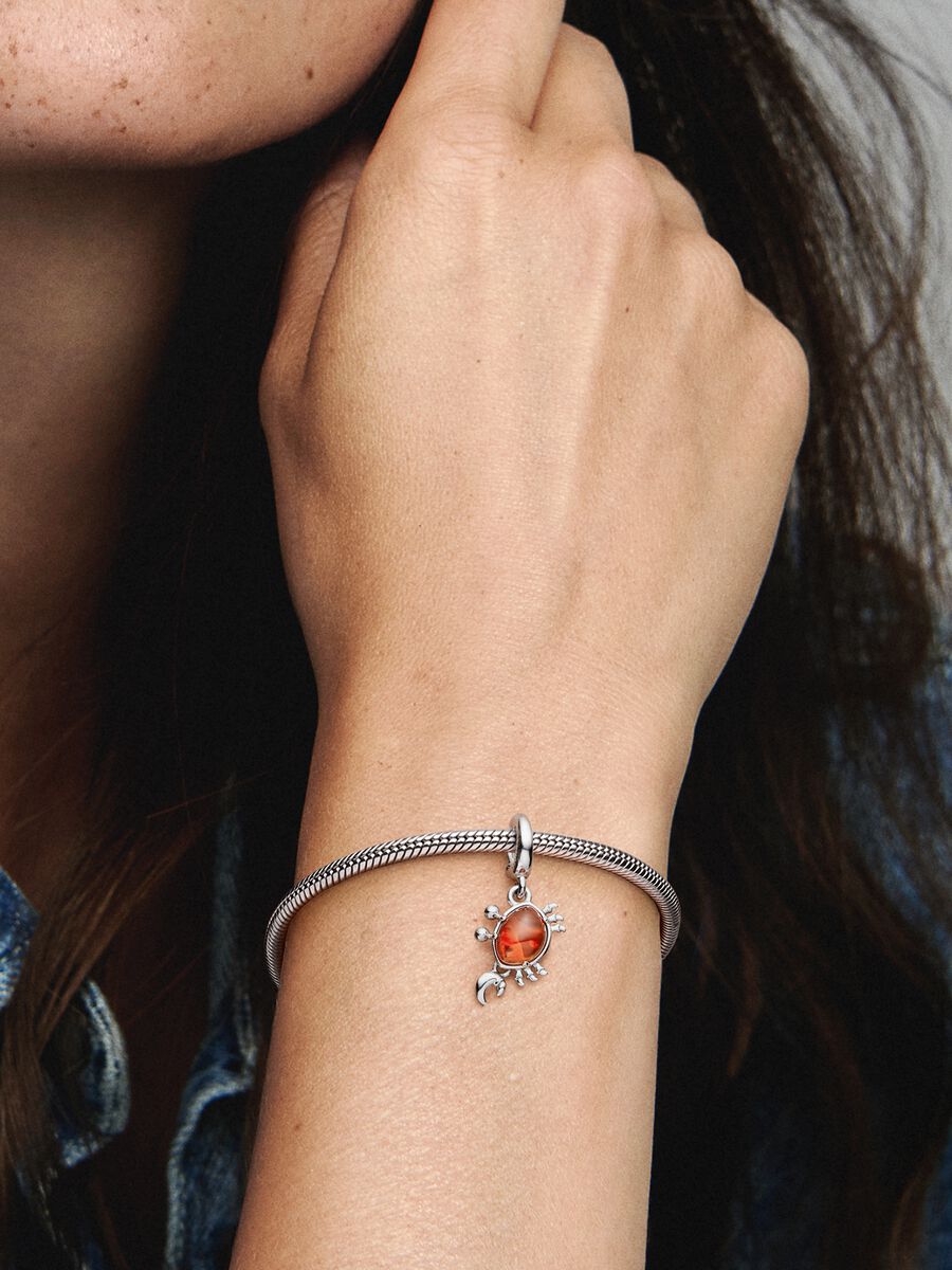 Charm-pendentif Sébastien le crabe de La Petite Sirène de Disney