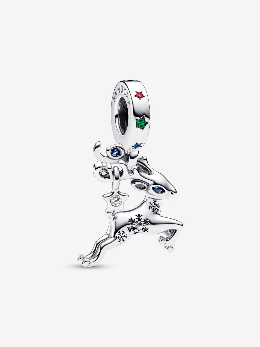 Charm-pendentif de Noël Renne magique