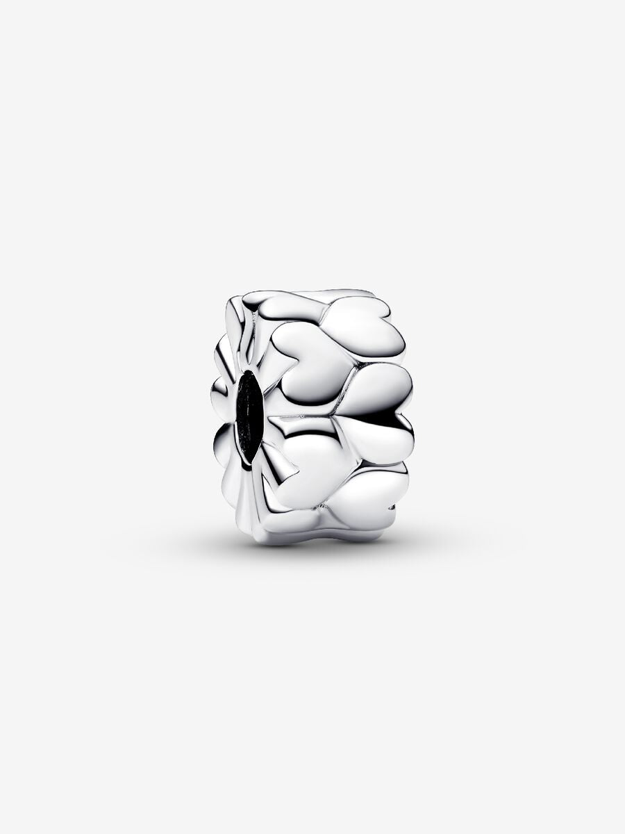 Charm en clip Cœur