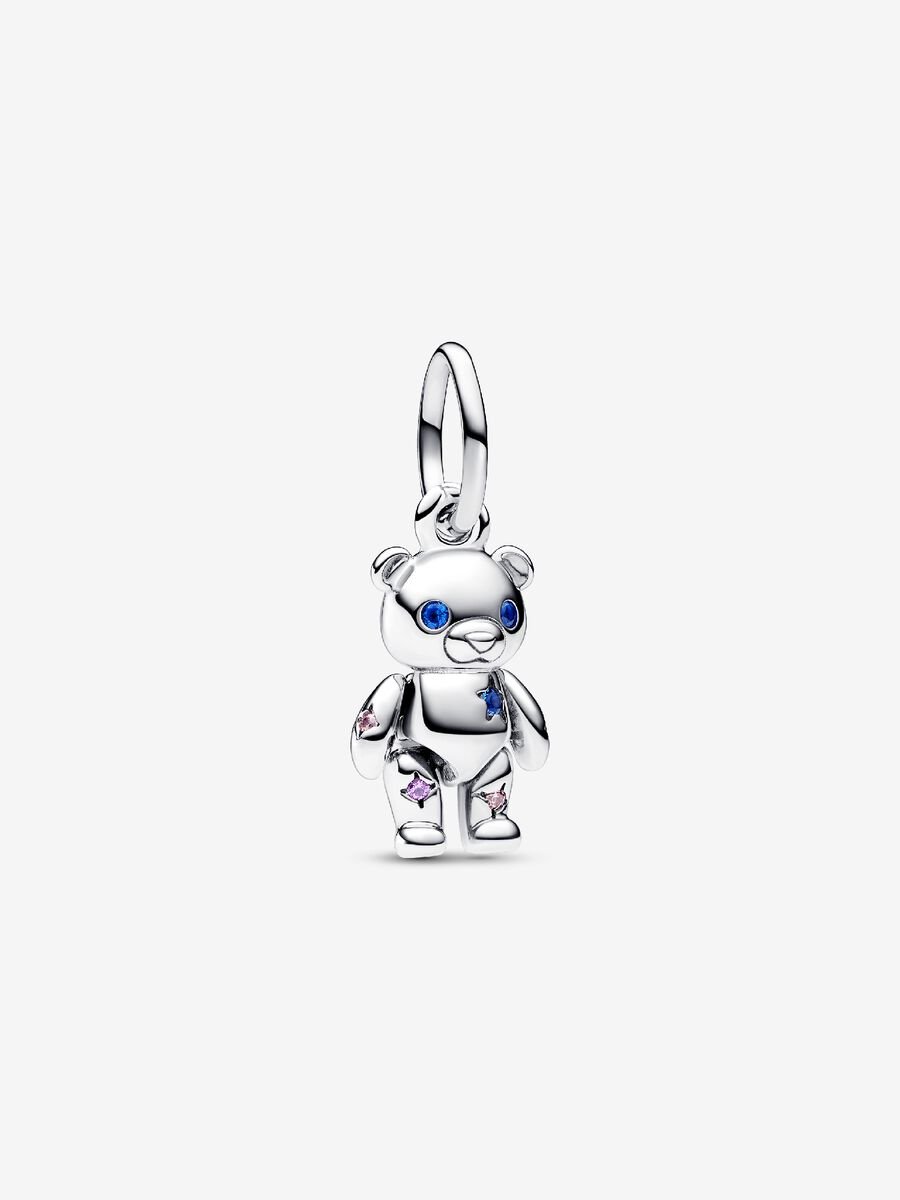 Charm-pendentif Ours en peluche mobile