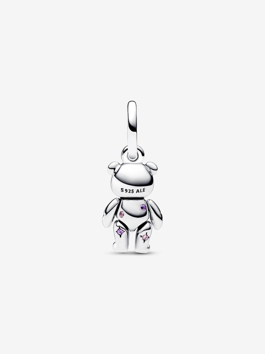 Charm-pendentif Ours en peluche mobile