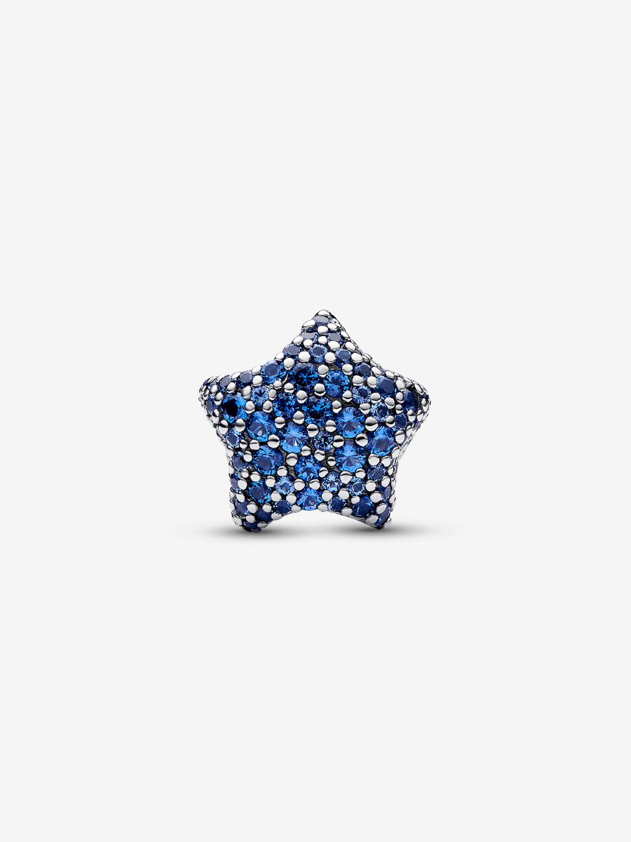 Charm Étoile en pavé audacieux