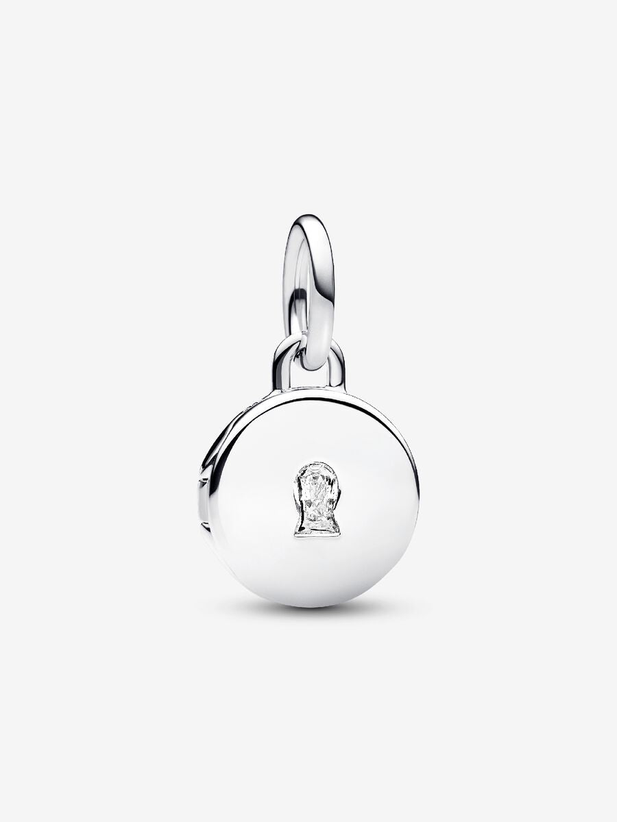 Charm-pendentif avec Médaillon d’amour ouvrant à graver
