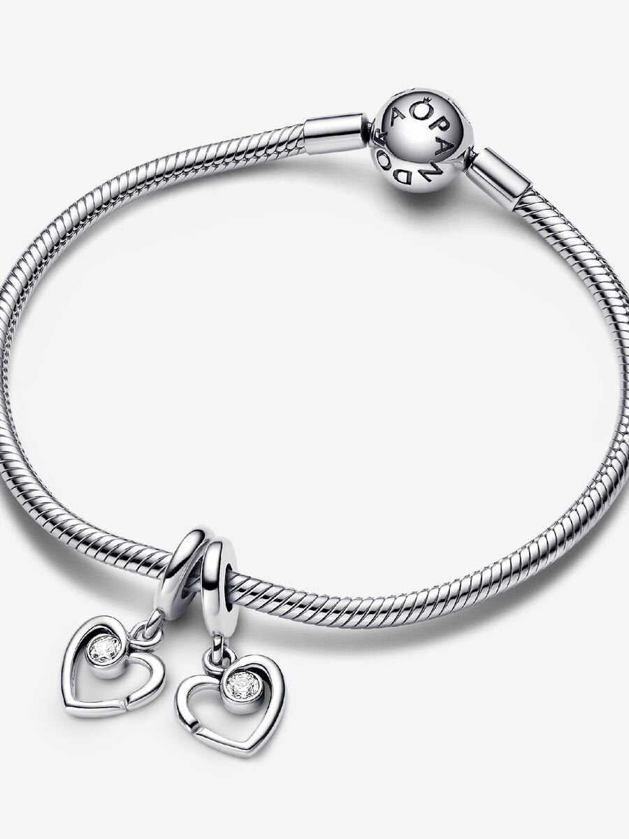 Charm-pendentif séparable Maintenant et pour toujours