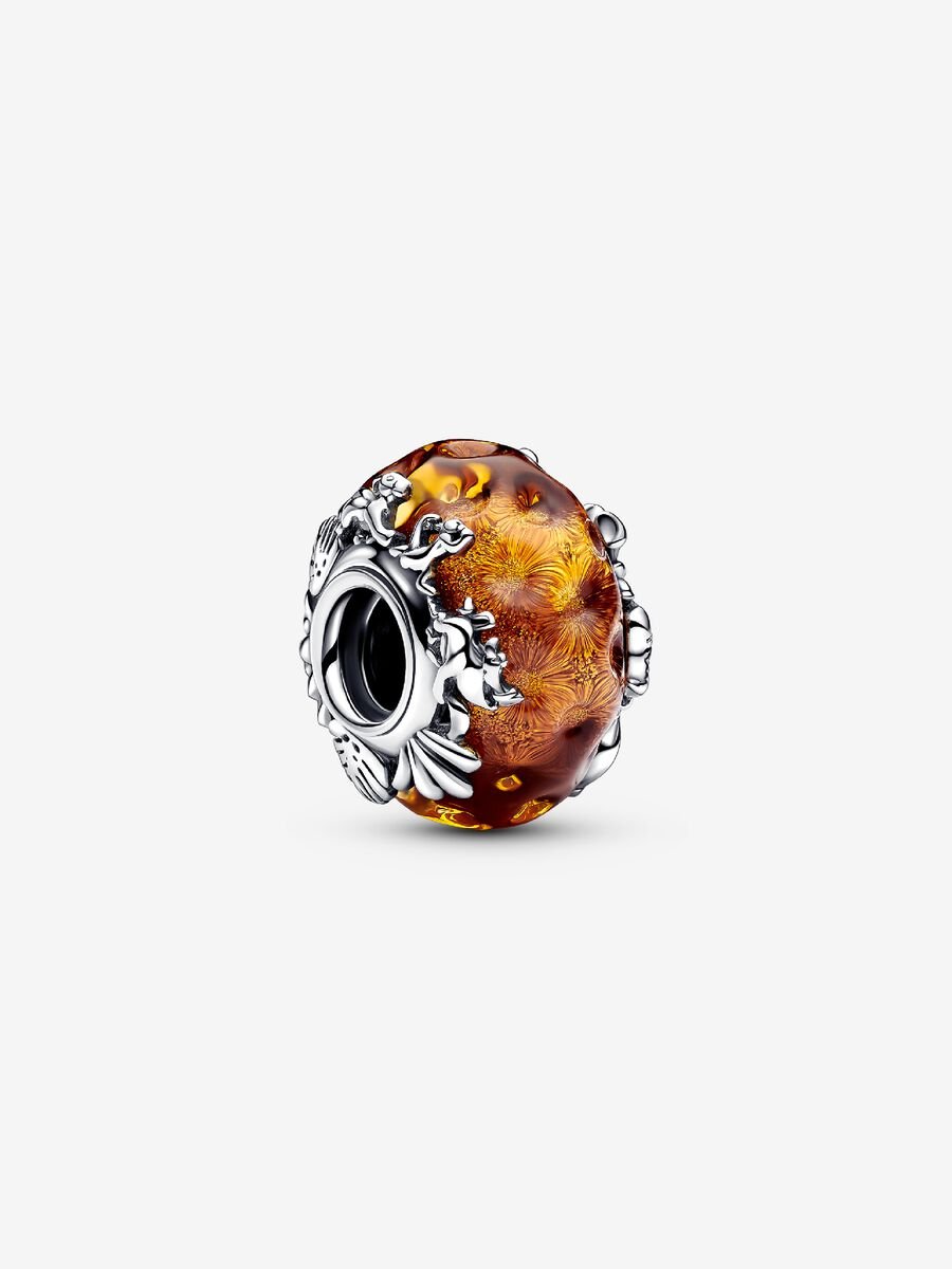 Charm Le Roi Lion de Disney en verre de Murano