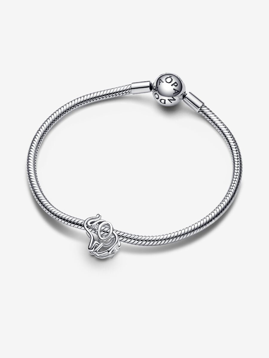 Charm Éléphant ajouré