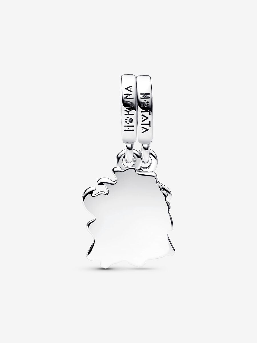 Charm-pendentif séparable Timon et Pumba du Roi Lion de Disney