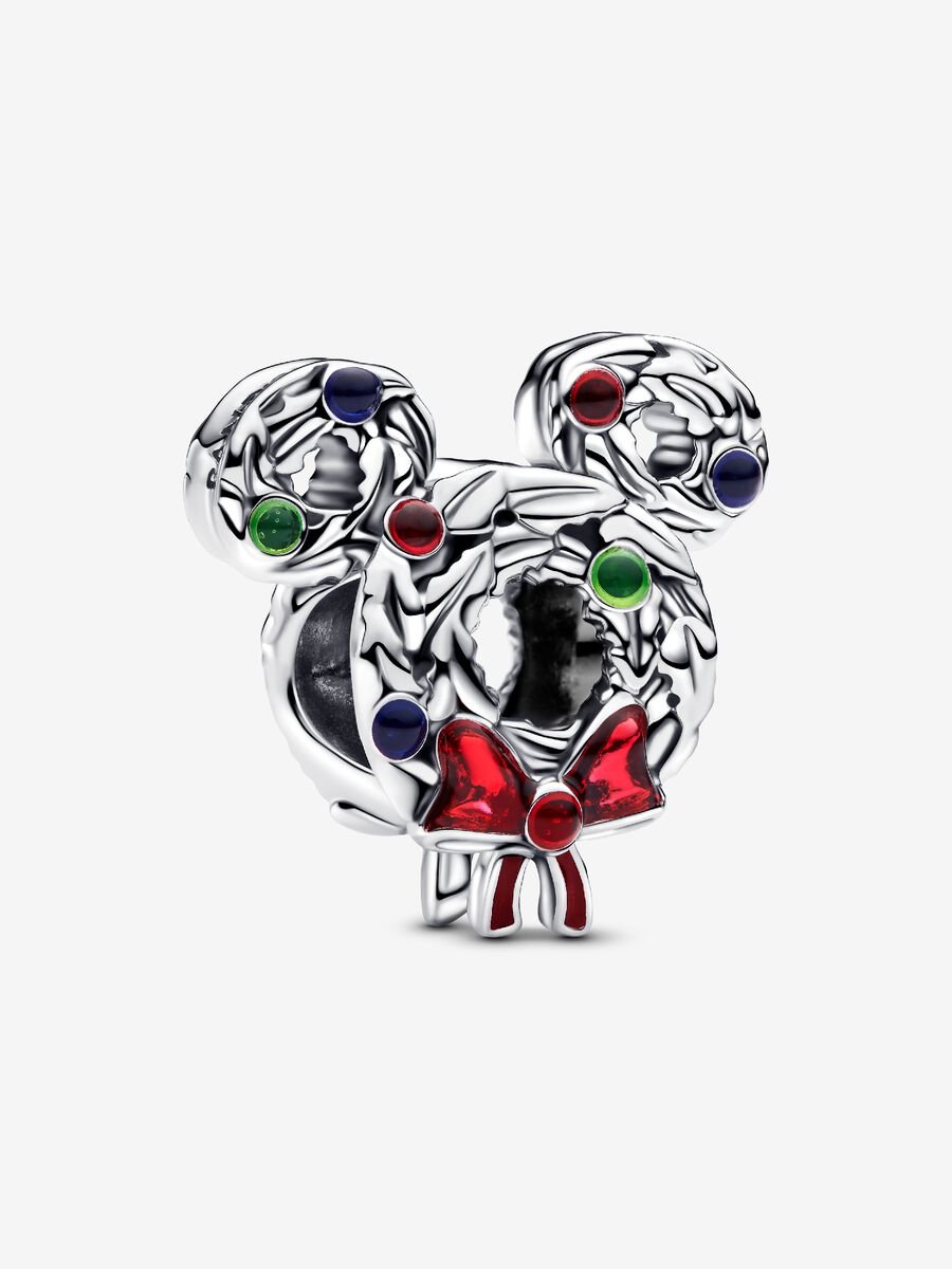 Charm Couronne de Noël Mickey Mouse de Disney