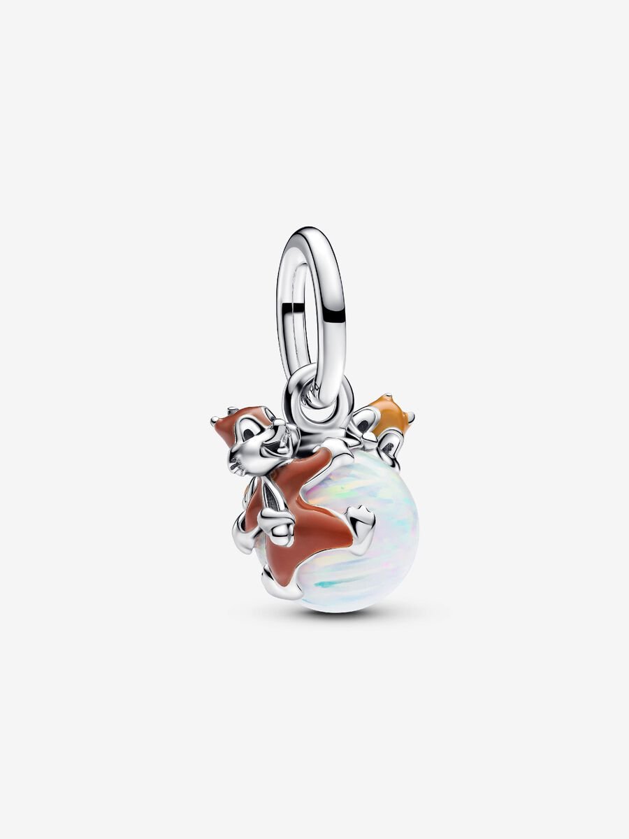 Charm-pendentif boule de cristal Tic et Tac de Disney