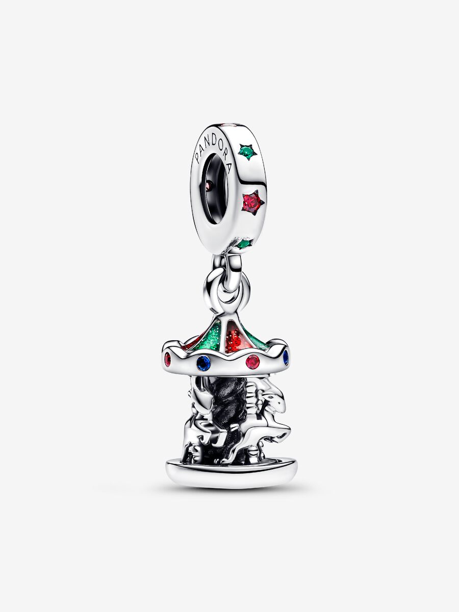 Charm-pendentif Carrousel tournant
