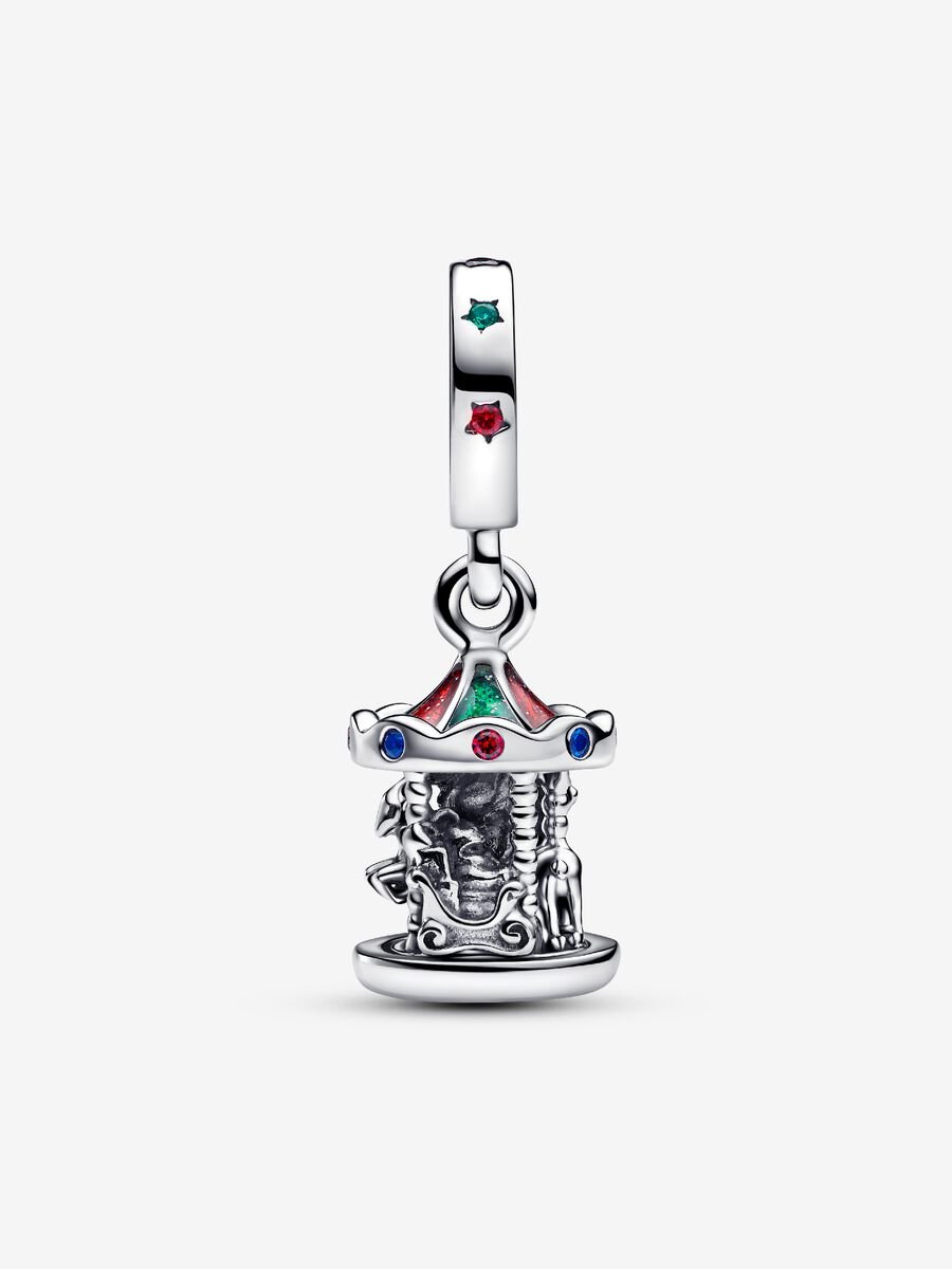 Charm-pendentif Carrousel tournant