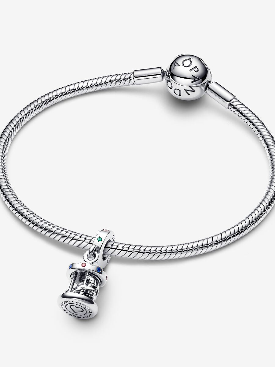 Charm-pendentif Carrousel tournant