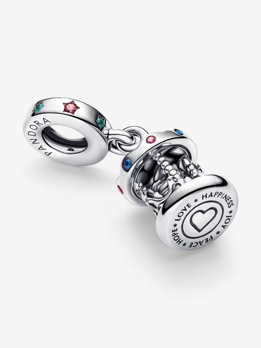Charm-pendentif Carrousel tournant