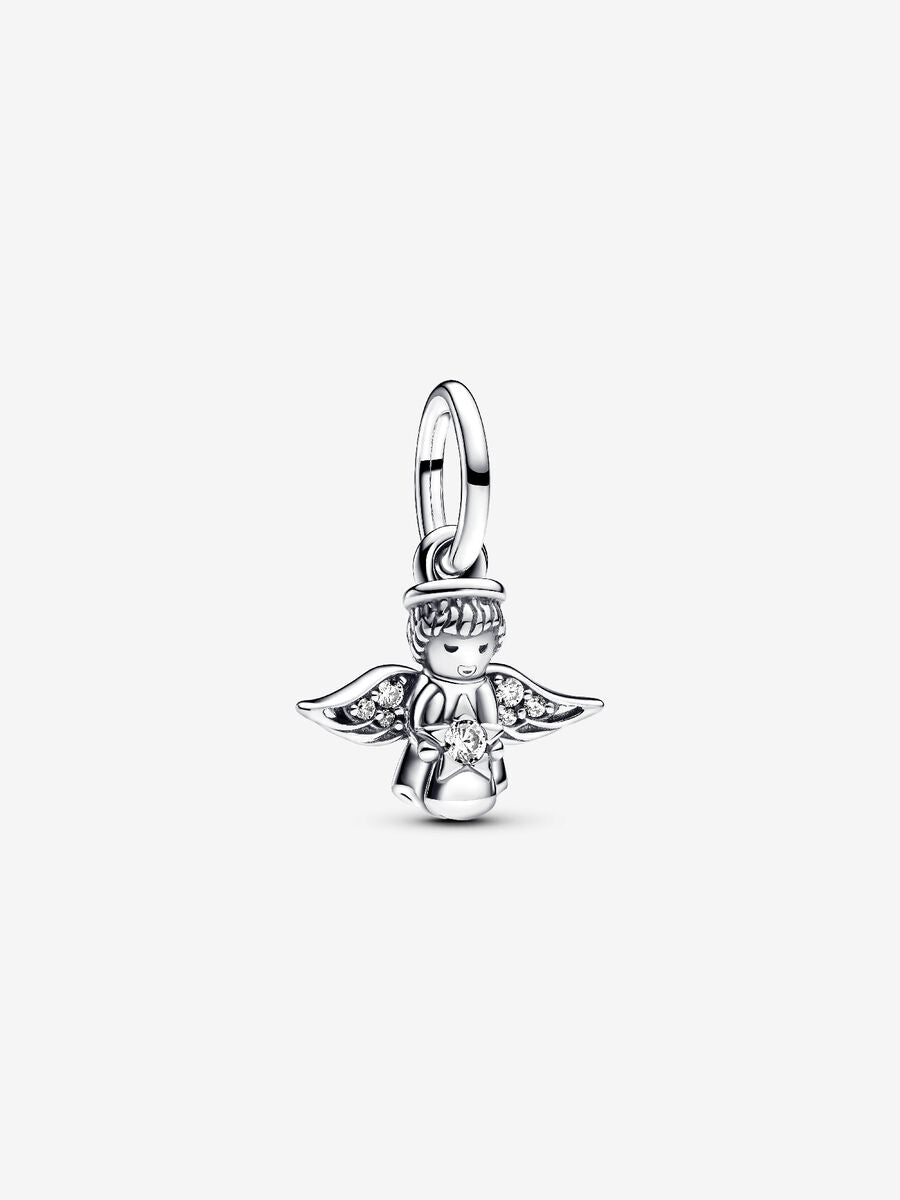 Charm-pendentif Ange scintillant