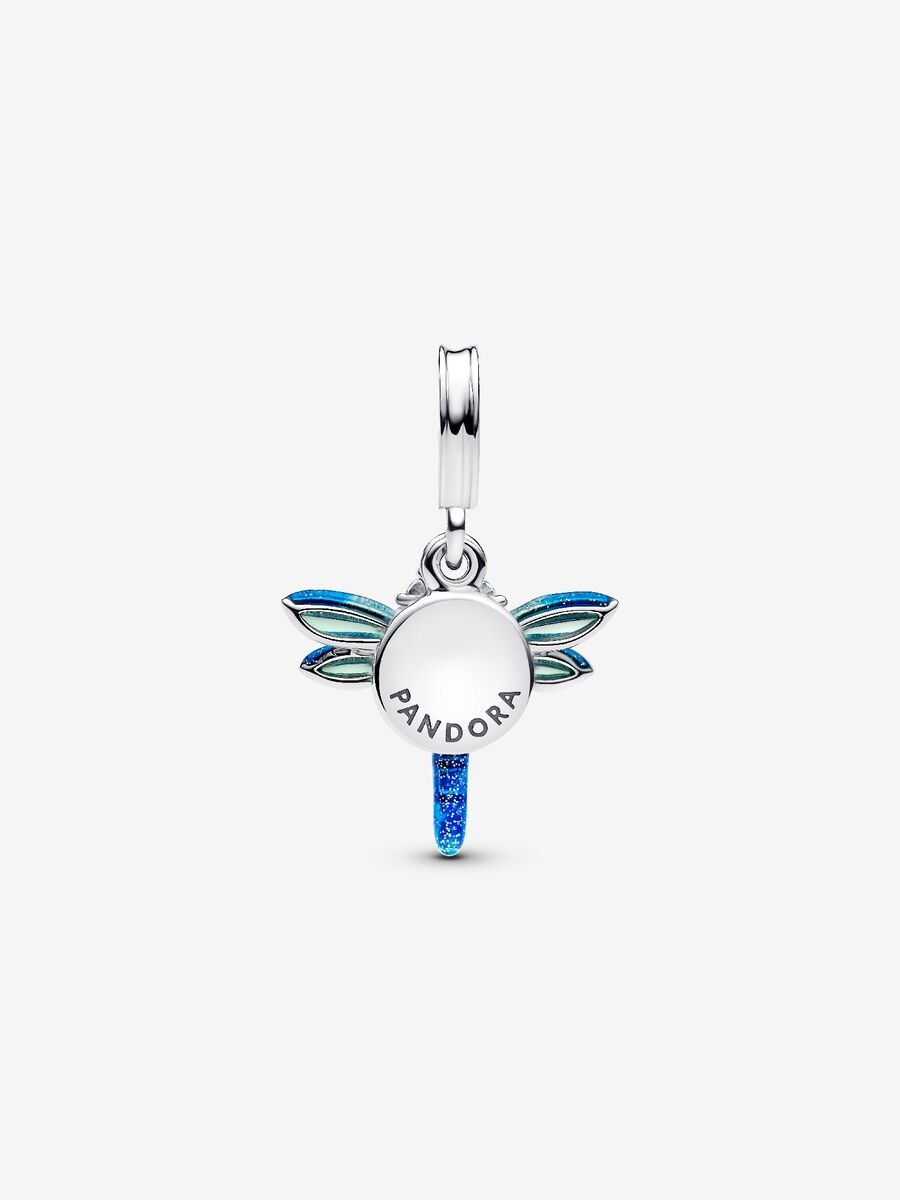 Charm-pendentif double Libellule