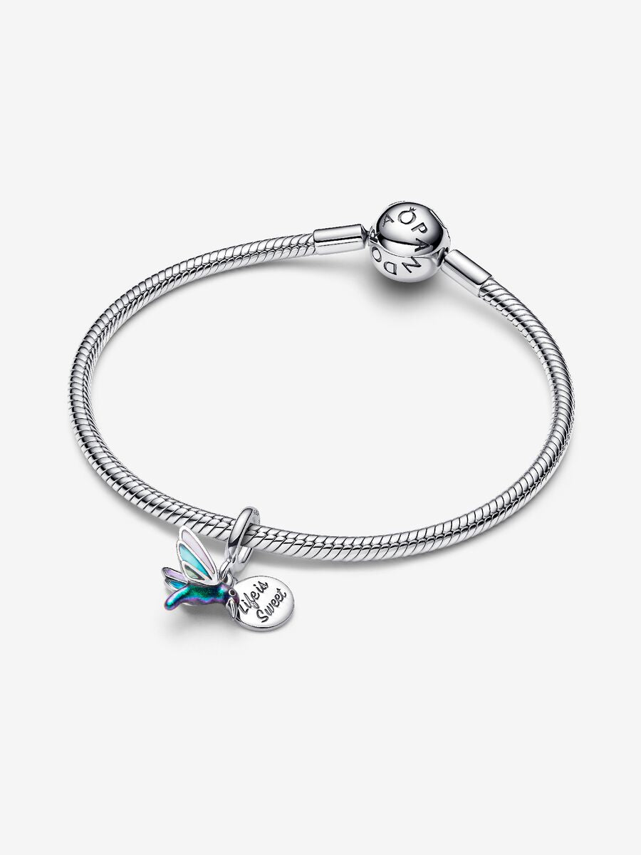 Charm-pendentif double Colibri