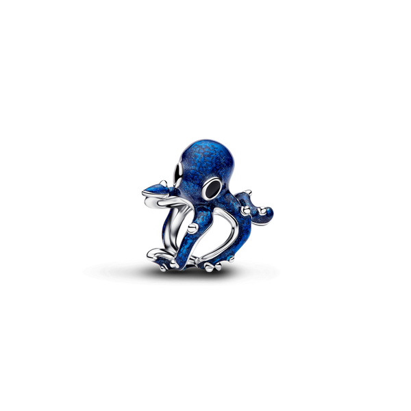Charm Pandora — Charm Pieuvre bleue