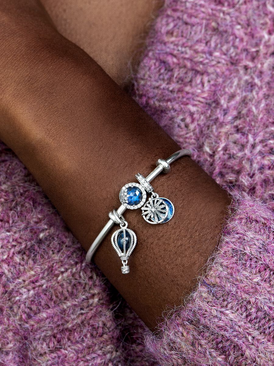 Charm Montgolfière bleue