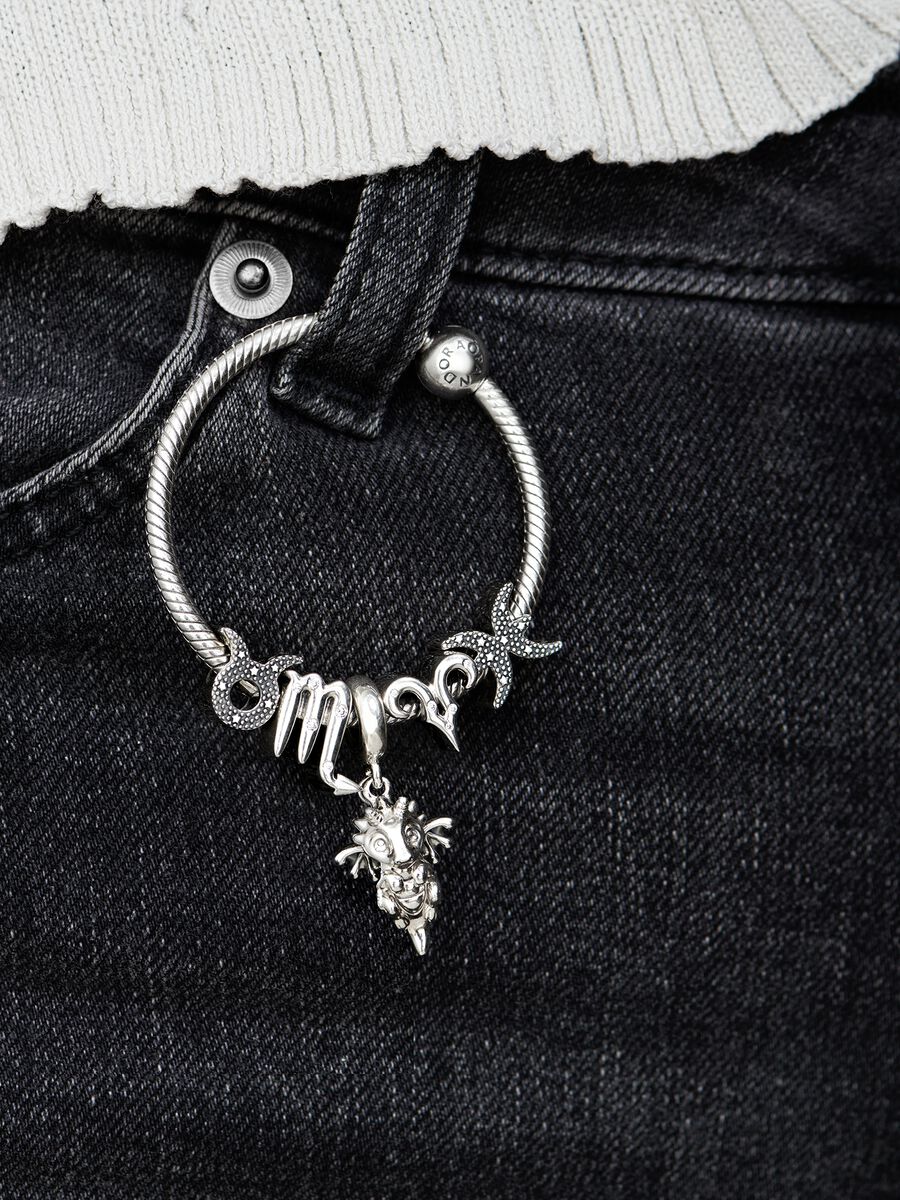 Charm du zodiaque scintillant de la Vierge