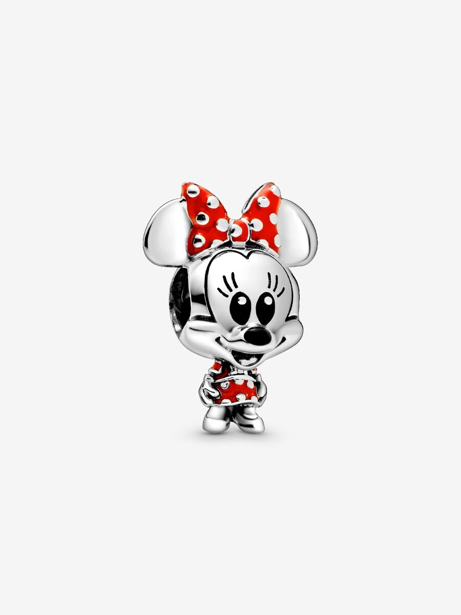 Charm Disney Nœud à pois de Minnie Mouse