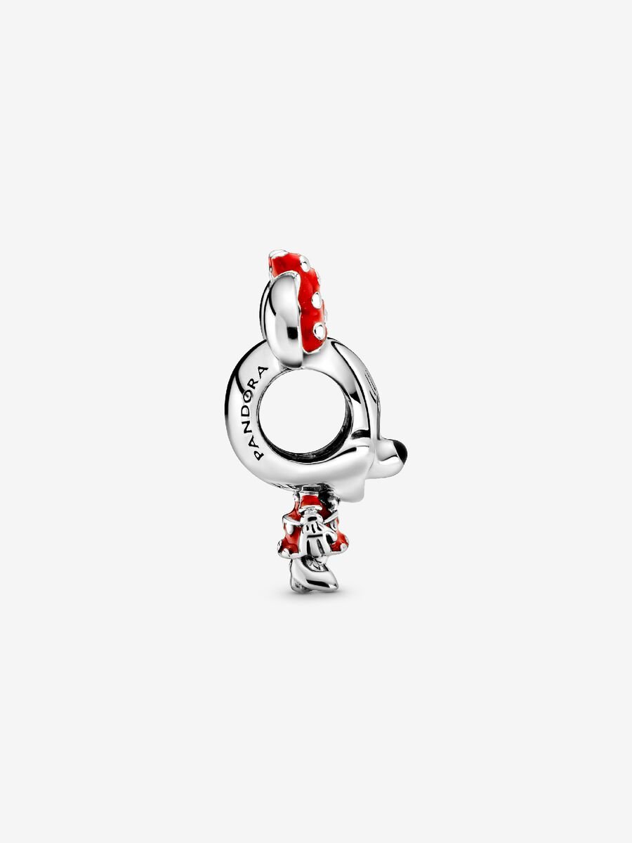 Charm Disney Nœud à pois de Minnie Mouse