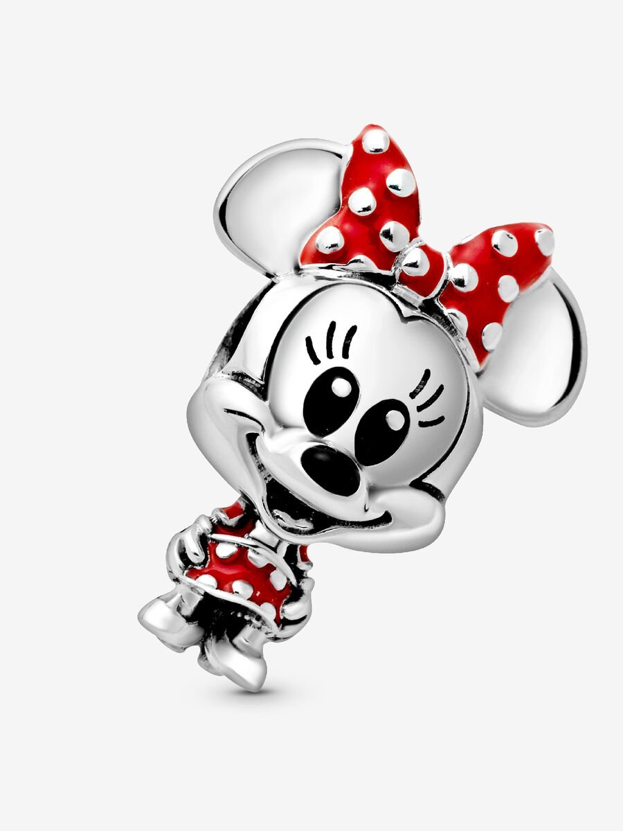 Charm Disney Nœud à pois de Minnie Mouse