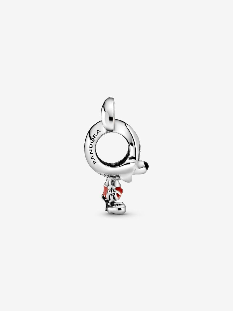 Charm Disney Pantalon rouge de Mickey Mouse