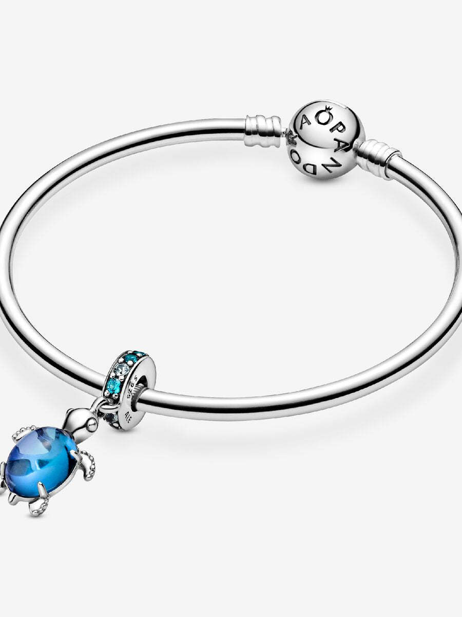 Breloque Tortue de mer en verre de Murano