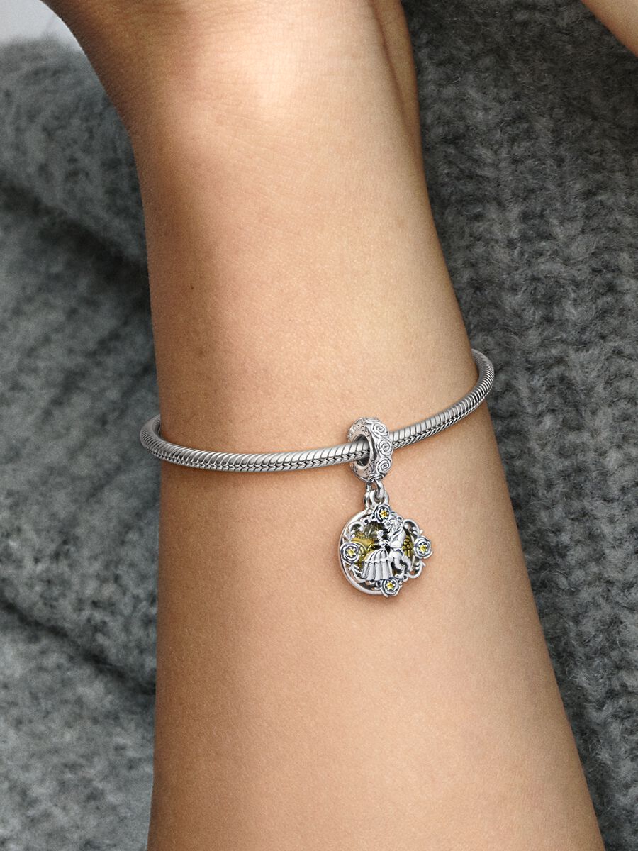 Charm-pendentif Danse de la Belle et la bête de Disney