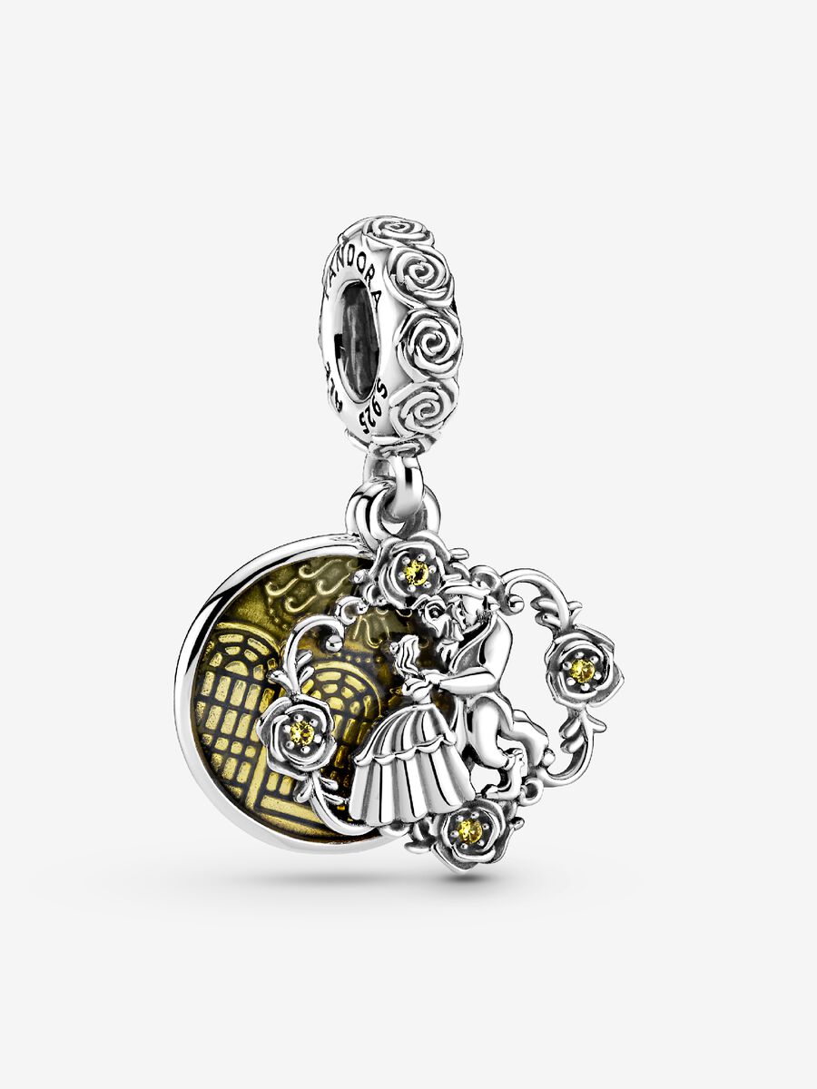 Charm-pendentif Danse de la Belle et la bête de Disney