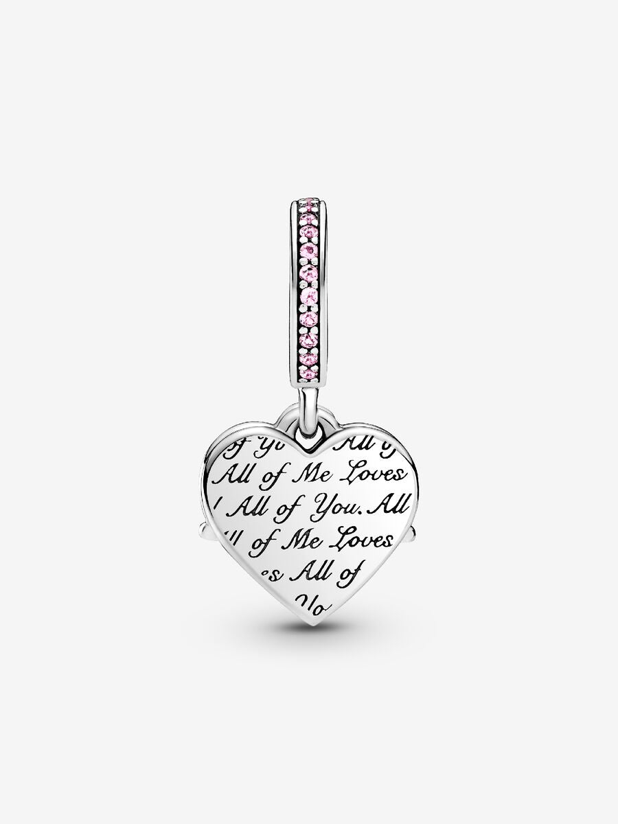 Charm-pendentif Cœur et Mum
