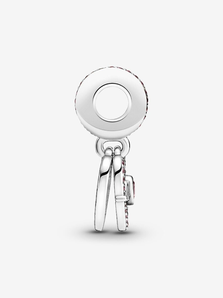 Charm-pendentif Cœur et Mum