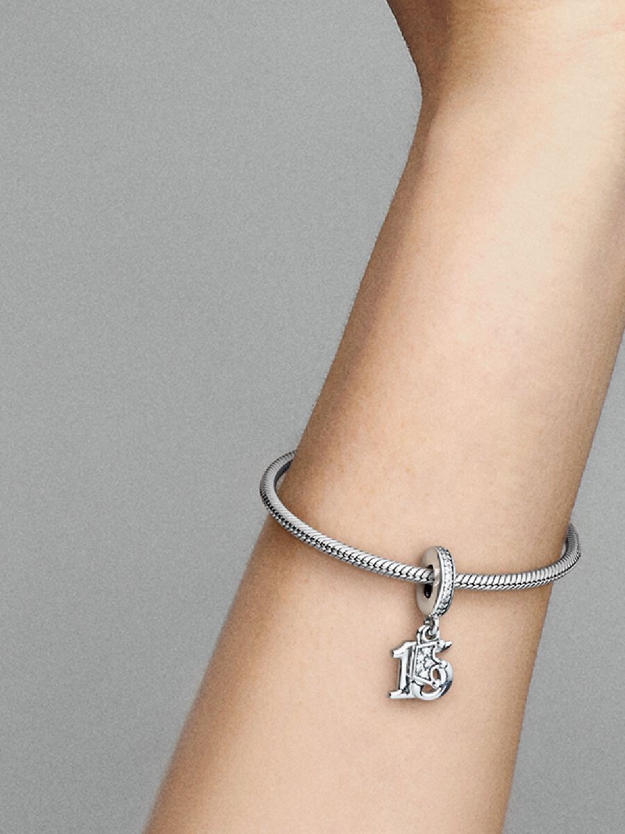 Charm-pendentif Quinzième anniversaire