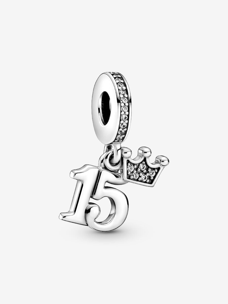 Charm-pendentif Quinzième anniversaire