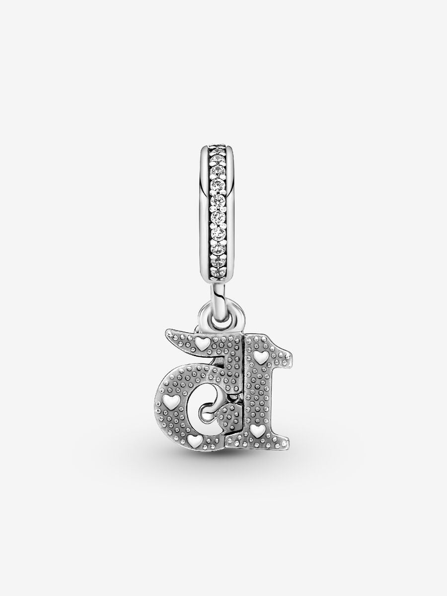 Charm-pendentif Quinzième anniversaire