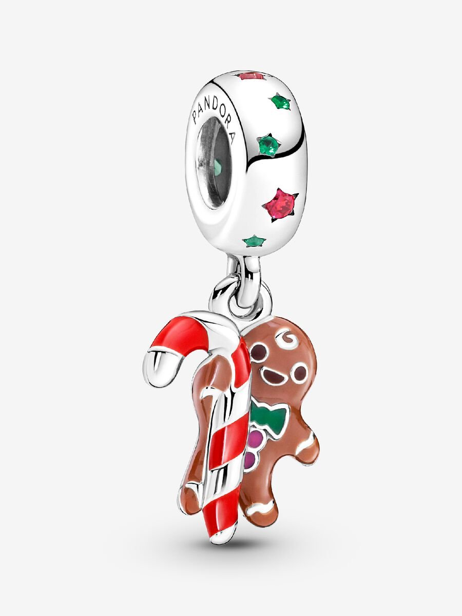 Charm-pendentif Bonhomme de pain d’épices