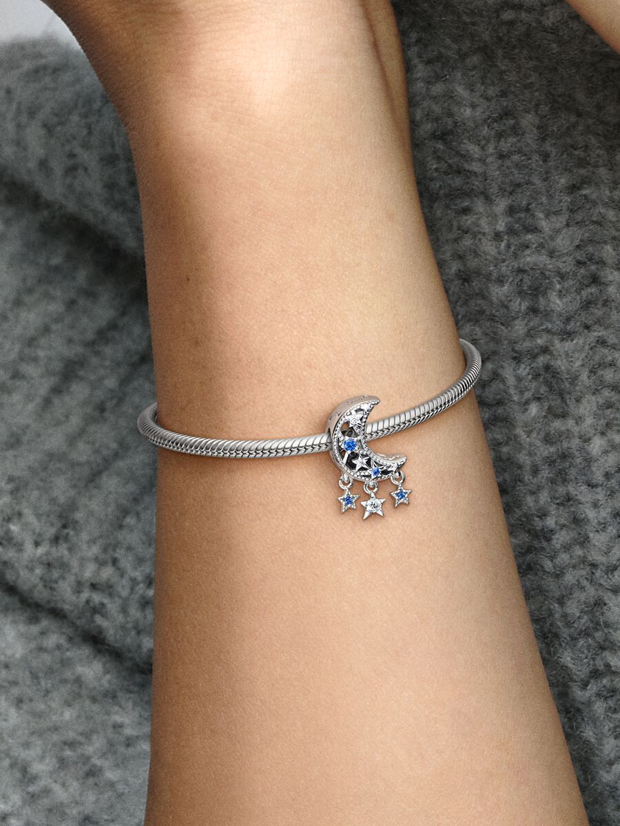 Charm Étoile et croissant de Lune