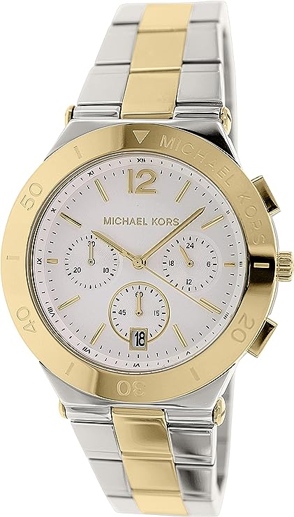 MK montre Wyatt Deux Tons or et argent