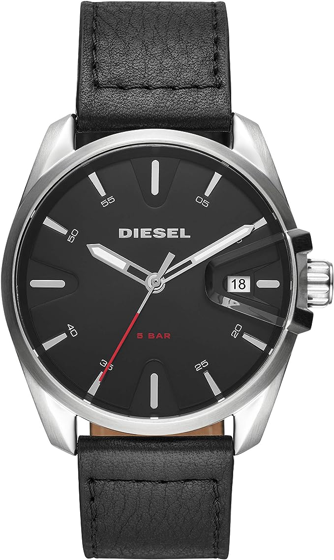 DIESEL Montre MS9 Noir à trois aiguilles analogique