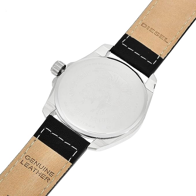DIESEL Montre MS9 Noir à trois aiguilles analogique
