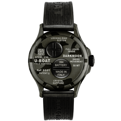 DARKMOON 40 MM BK GREY CURVED CAMOUFLAGE 9551